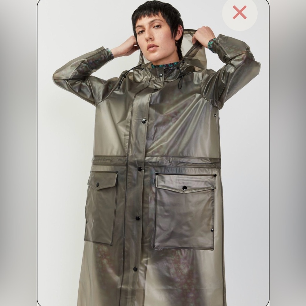 Stutterheim Ranarp Raincoat - Clear Smoke